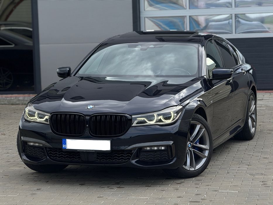 BMW 730XD 2017 265cp Pachet M/Laser/Trapa/Tableta/Racire/Masaj/FULL