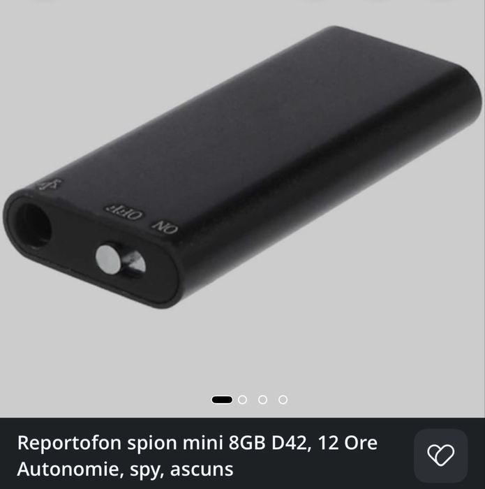 Reportofon spion mini