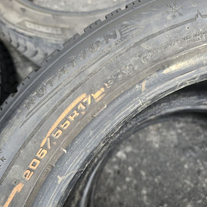2x 205/55/17 M+S DUNLOP 2018 Stare impecabila