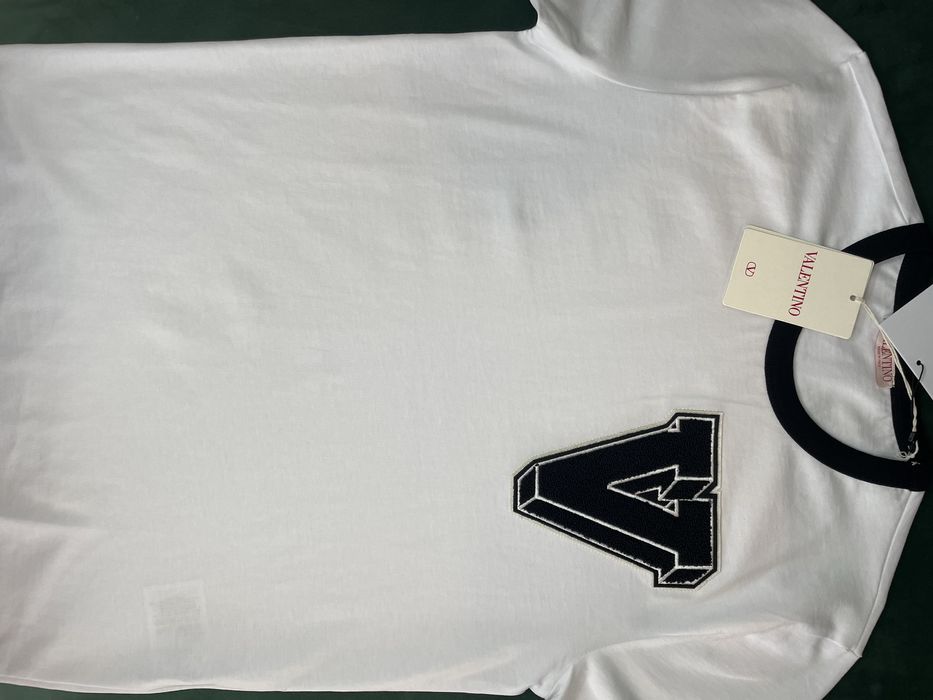 Tricou alb VALENTINO