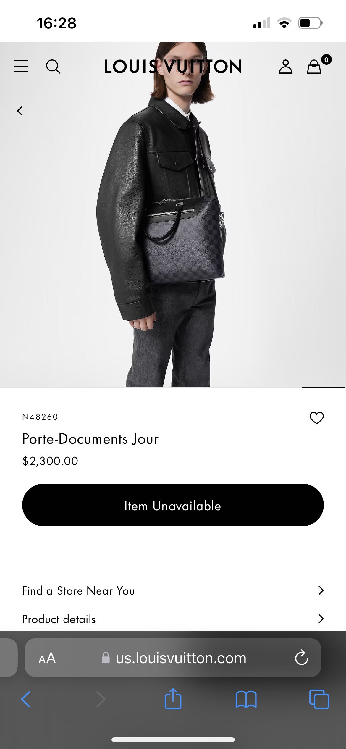 Мужская сумка Louis Vuitton оригинал