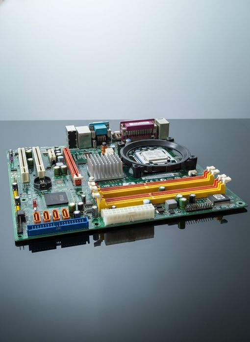 Материнская плата lga 775 с процессором