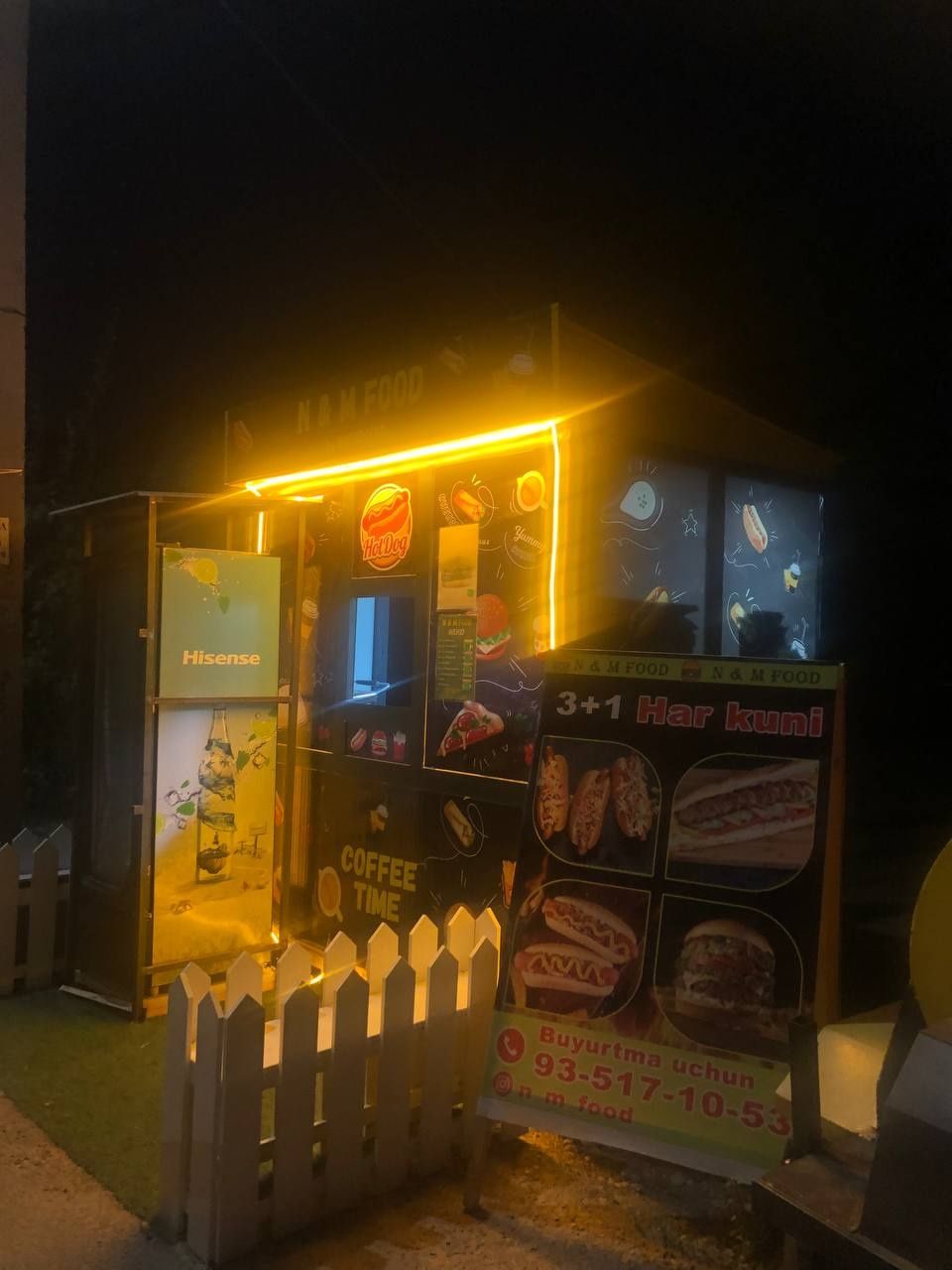 Хот дог будка Xot dog butka Tayyor biznes sotiladi. Fast food sotiladi