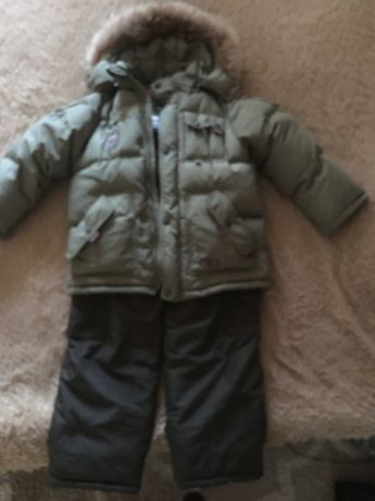 Продам зимний костюм на мальчика 6-7 лет, рост 128