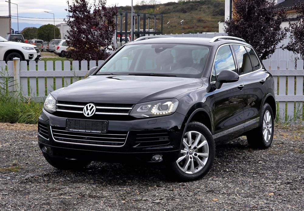 Vw touareg 3.0TDI/cod motor CASA/239CP/bi-xenon/ventilație scaune/360°