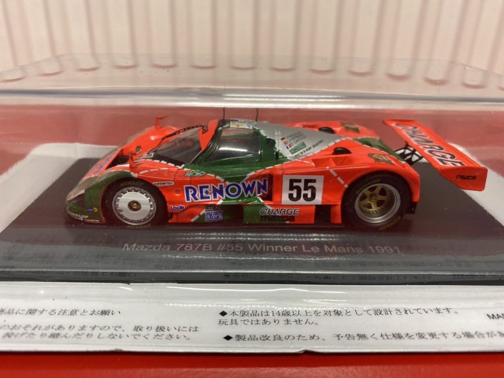 SPARK MAZDA 787B #55 Le Mans 1991 machetă de colecție scara 1:43