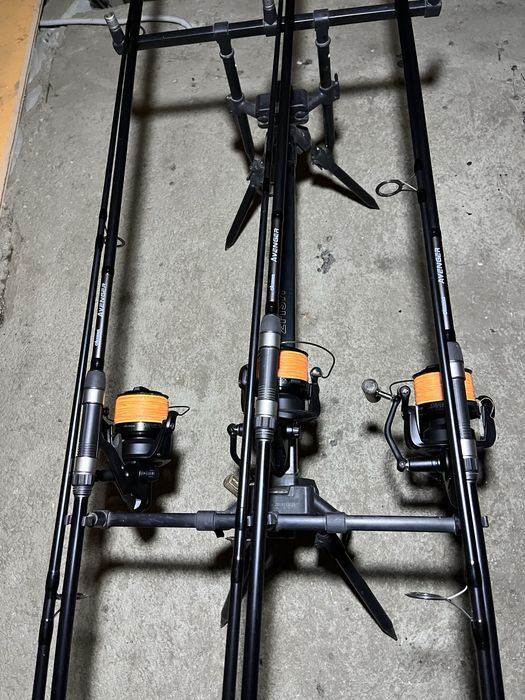 Lansete pescuit crap, scaun feeder nufish, senzori carp pro, rodpod zf