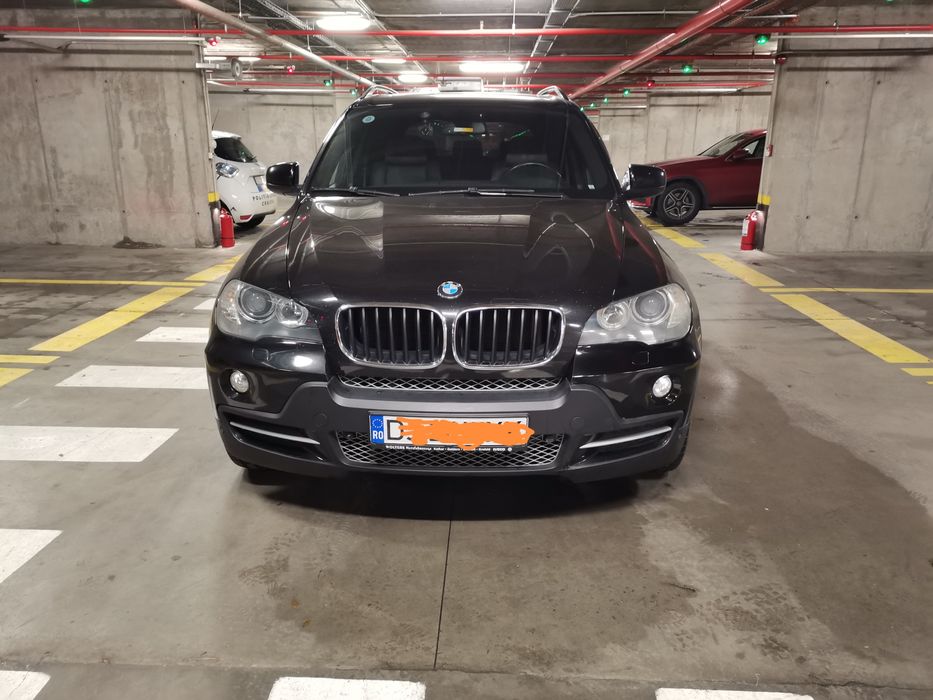 BMW X5 panoramic interior negru