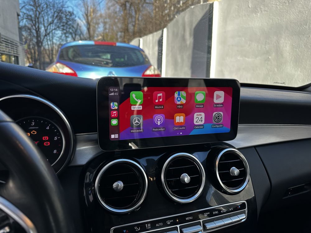 Activare Apple Carplay Android Auto Mercedes C Class w205 & GLC x253