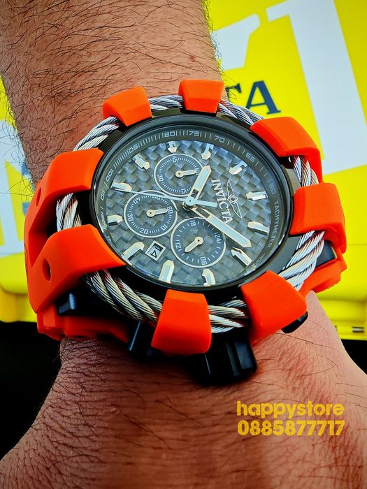 INVICTA Shock Orange 54 mm, Инвикта нов ръчен часовник