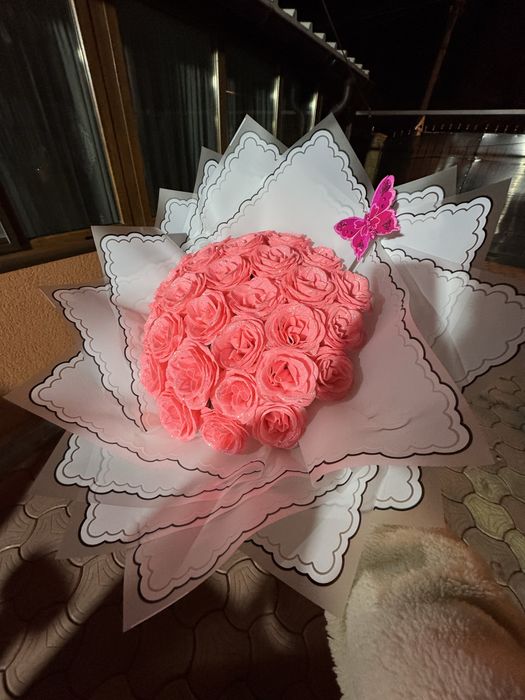 Buchet de trandafiri din sapun