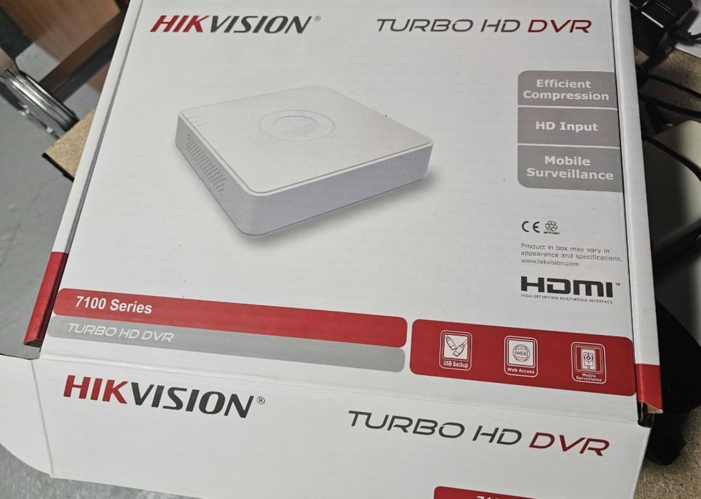 Vând kit DVR hikvision si camere