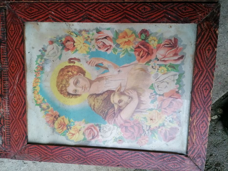 Vând lot icoane vechi înrămate
