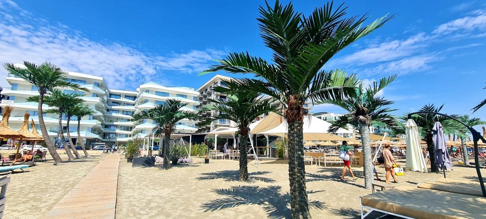 Inchiriez apartament lux vedere mare, Navodari, parcare