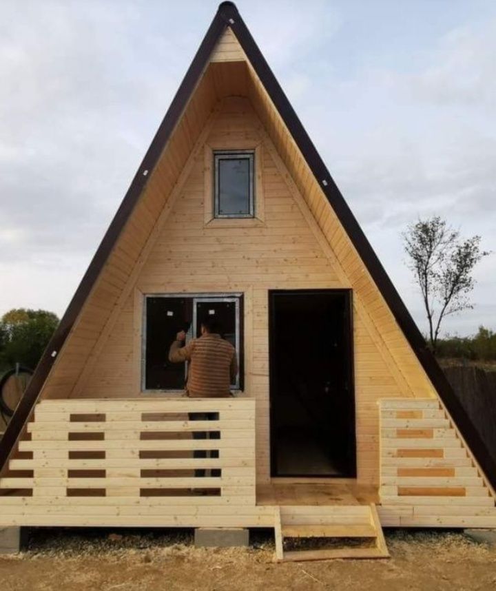 Realizez cabane tip a