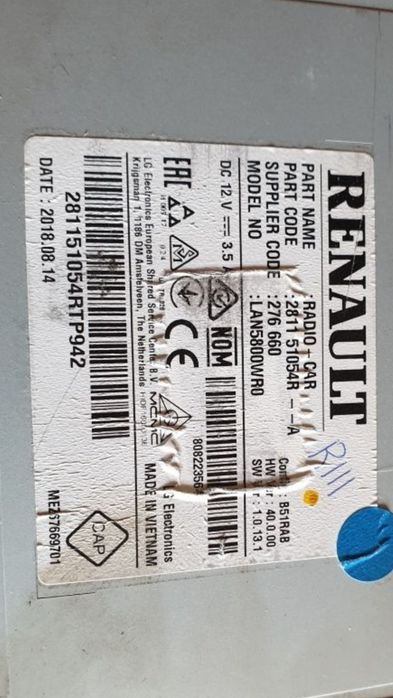 Navigatie dokker logan duster lodgy captur ecran spart