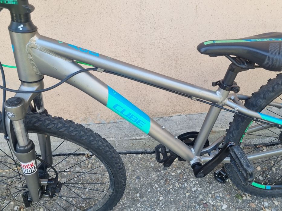 Bicicleta copii cube Acid 24 frana disc, defecta
