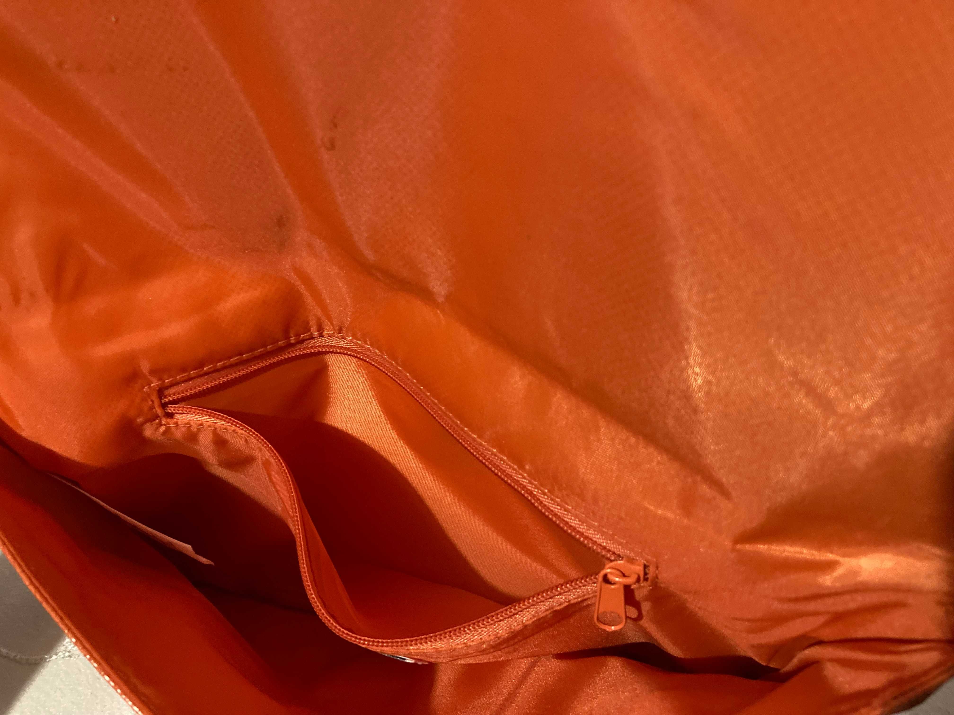 Дамска чанта H&M оранжева / Чанта клъч H&M/ оранжева чантичка H&M