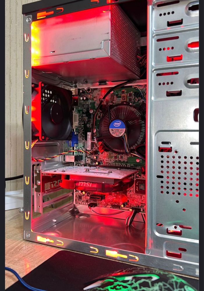 Игровой компьютер Core i3/8GB/HDD/GT 730 + 19 дюйм монитор/ЦЕНА ЗА ВСЁ