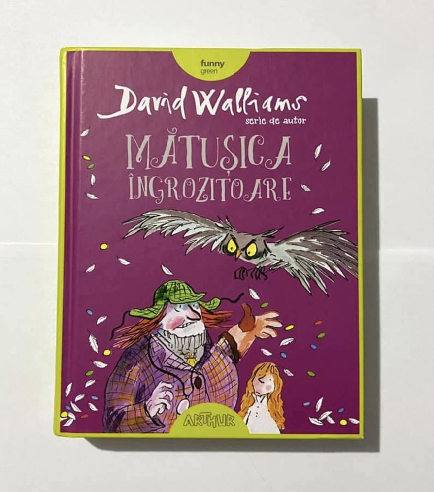 Cartea Matusica ingrozitoare de David Walliams Carti pentru copii