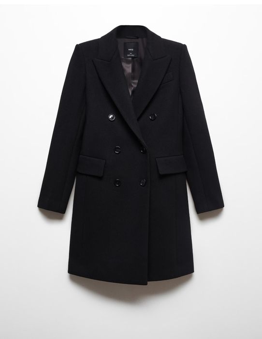 Mango вълнено палто