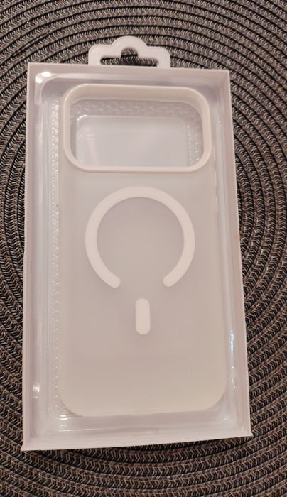 Husa MagSaffe Ultra Hybrid iPhone 17 Pro Max,cu folie sticla inclus!
