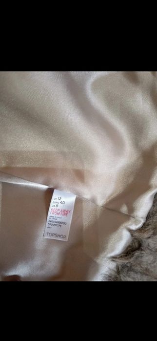 Blană animal print TOP SHOP