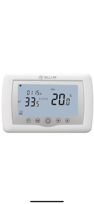 Termostat Smart Tellur WiFi, pentru centrala cu Gaz, Universal, Aplica