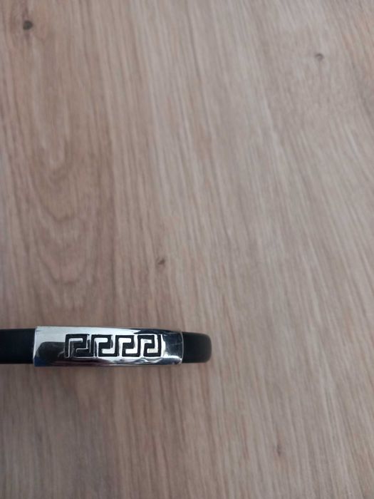 Оригинална стоманена гривна VERSACE / Версаче