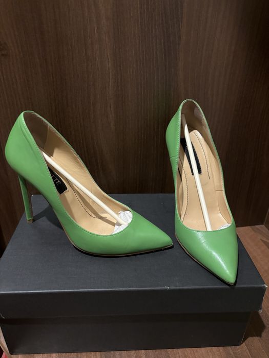 Pantofi Musette verde 36