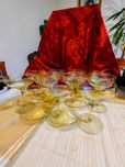 Комплект Разкошни Стъклени Чаши Калиево Стъкло