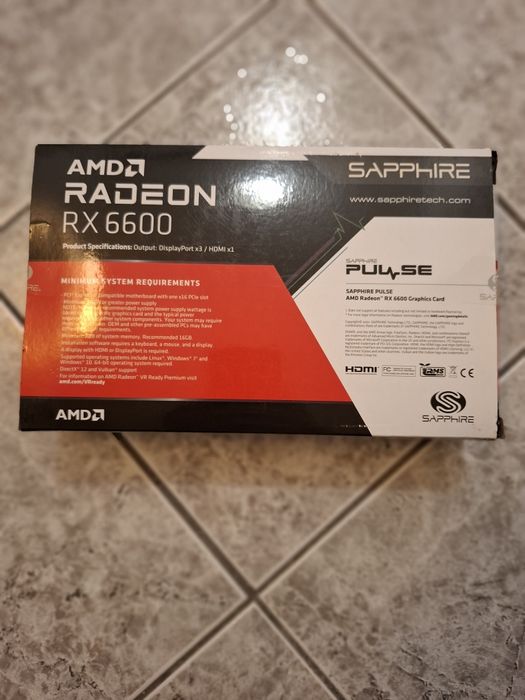 Sapphire Radeon™ RX 6600 PULSE