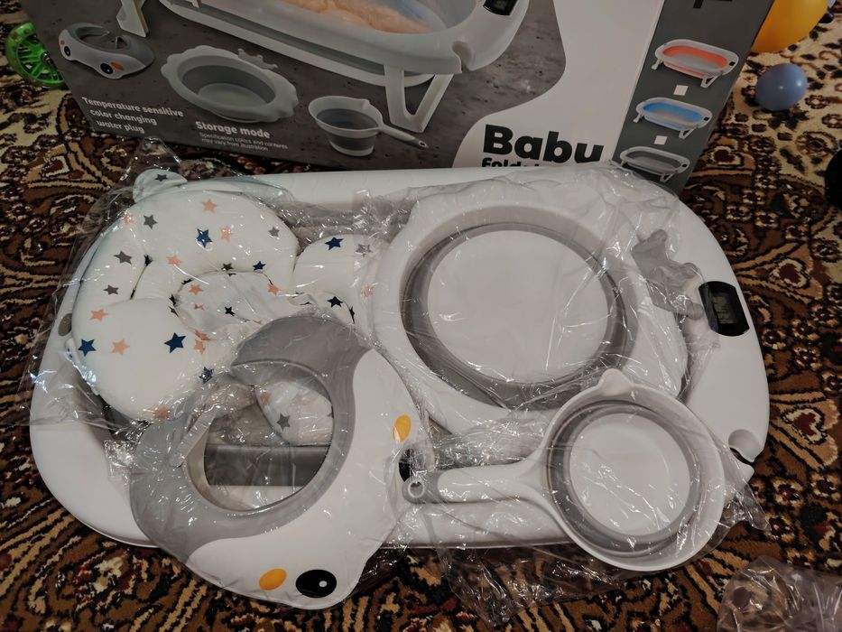 Детская ванночка новая упакованная