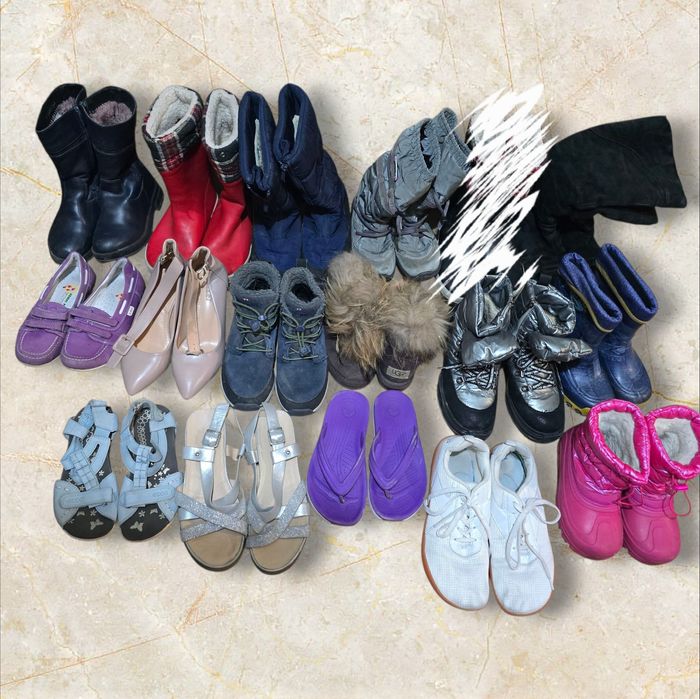 Любая обувь за 1000тг натуральная кожа,замша, Crocs, ECCO, UGG