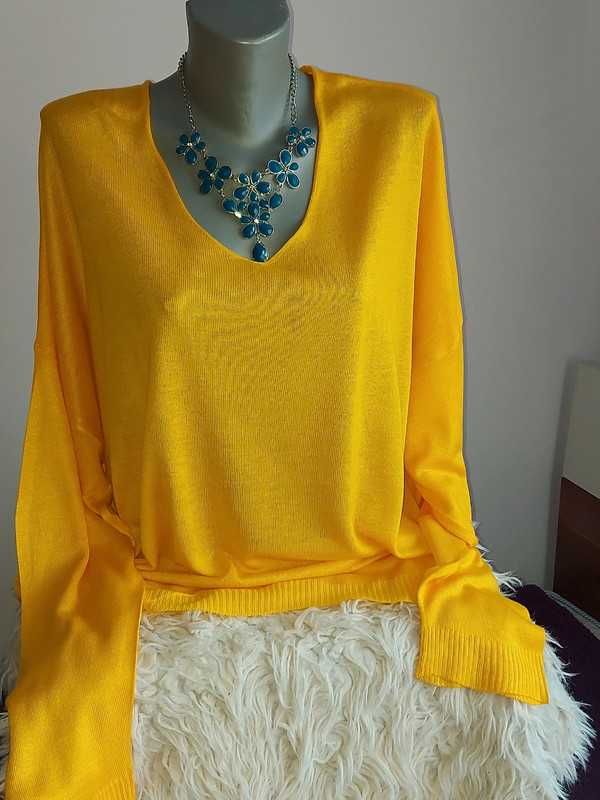 Bluza galbena, marime 46.