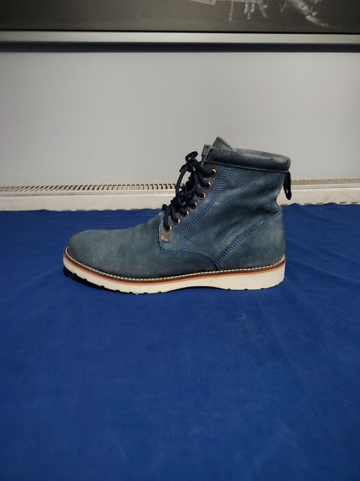 SUPERDRY Stirling ghete bărbați din piele întoarsă, mr. 42, int. 27 cm