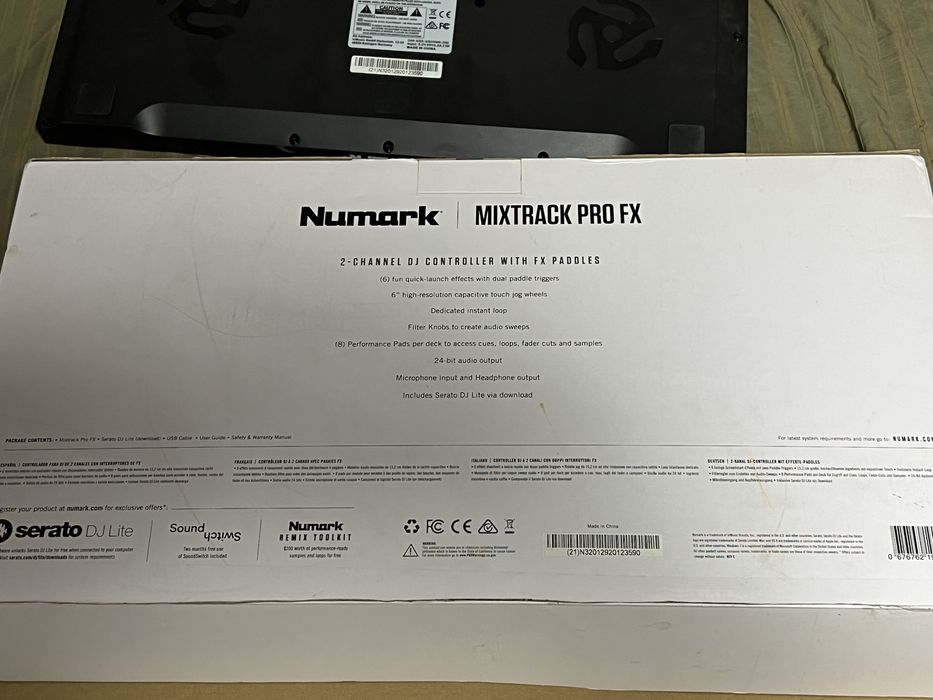 Consola DJ Numark Mixtrack Pro FX