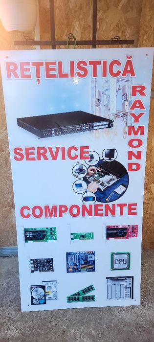 Reclame, panouri publicitare, plastic gros