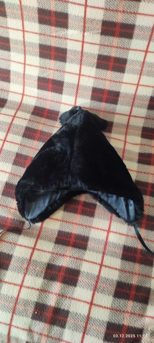Шапка детская, натуральная цигейка.