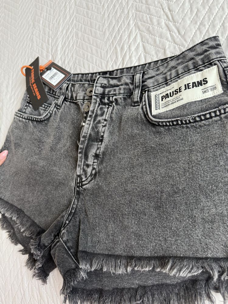 Дънкови панталонки pause jeans
