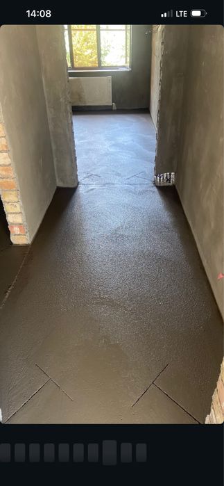 Yarim quruq styashka/Полусухая стяжка пола