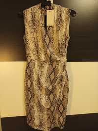 Парти рокля Orsay - змия принт, Нова с етикет-28лв!!!
