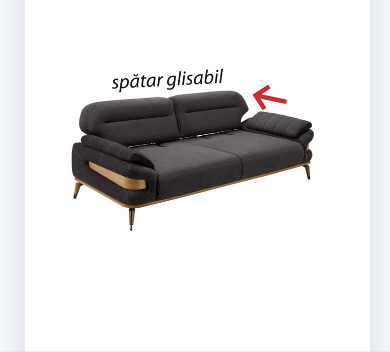 Canapea cu fotoliu