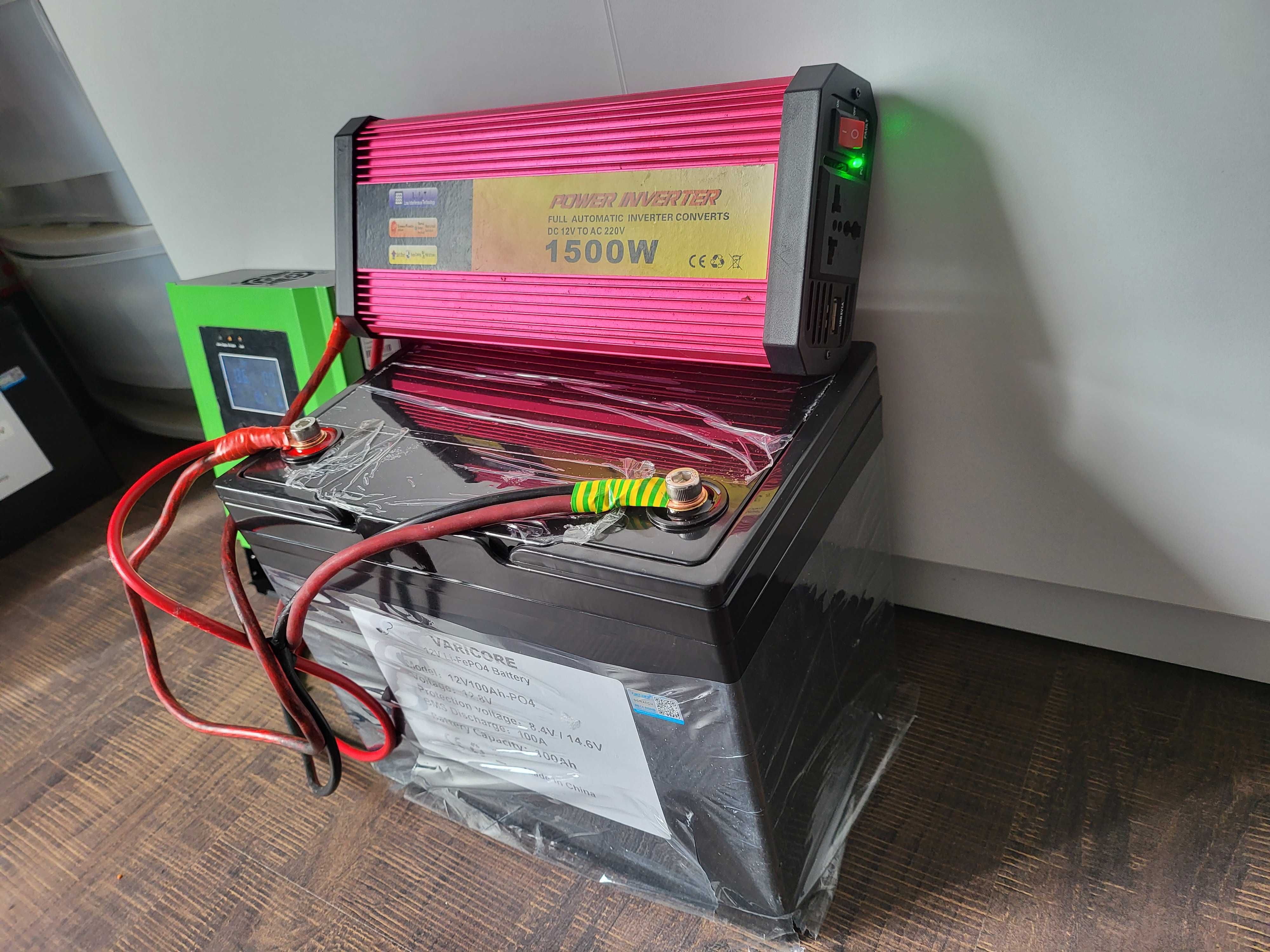 Kit Fotovoltaic acumulator - regulator mmpt - invertor - panouri