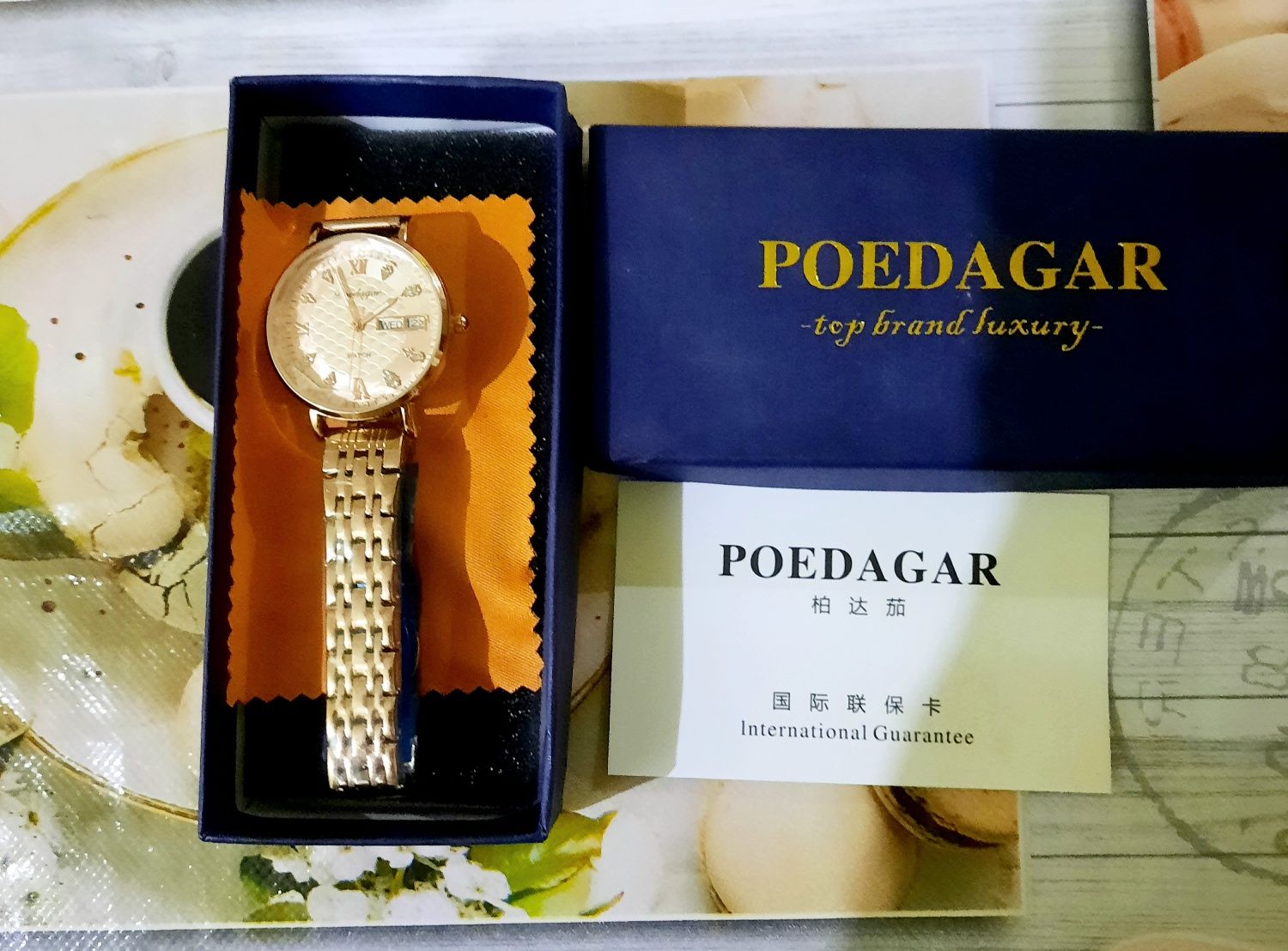 Бренд Poedagar роскошные женские часы