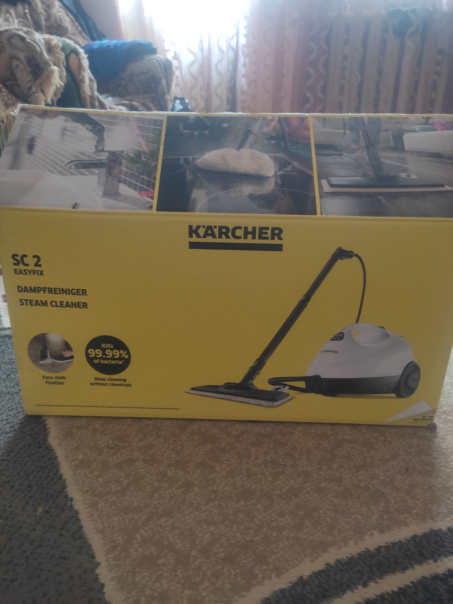 Продам KARCHER пылесос и пароочиститель