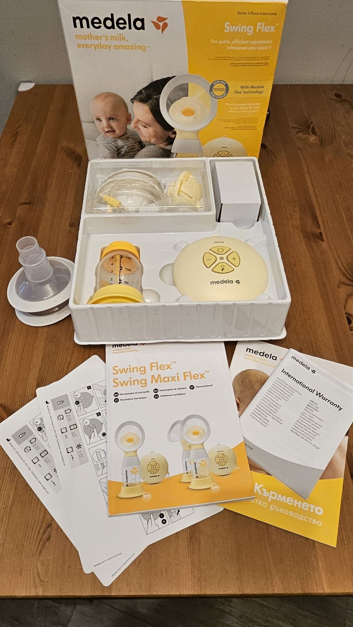 Двуфазна електрическа помпа Medela Swing Flex
