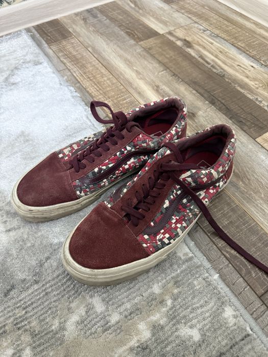оригинальные пары кед от Vans , уникальная расцветка