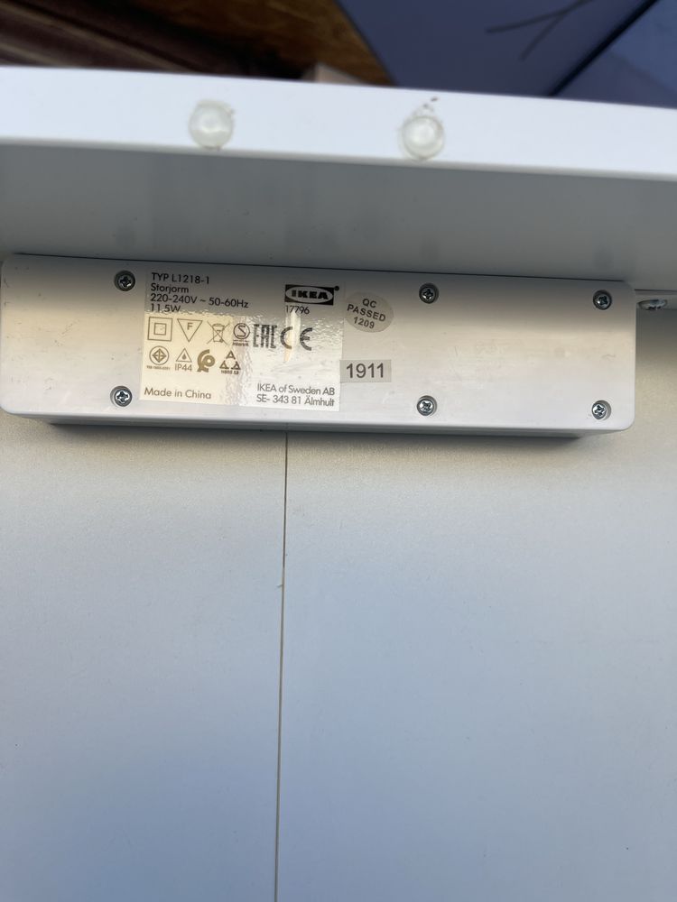 Dulap de baie cu oglindă și LED-uri, 60-14-96 cm