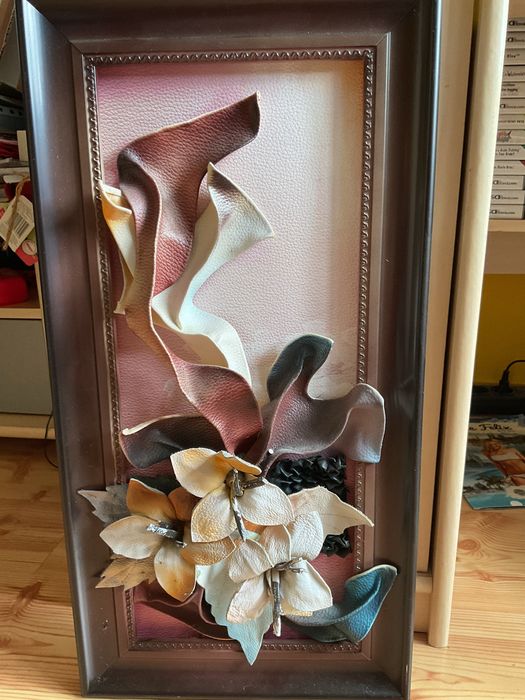 Tablou vintage piele